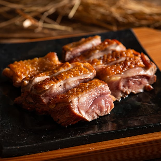 藁焼き地鶏