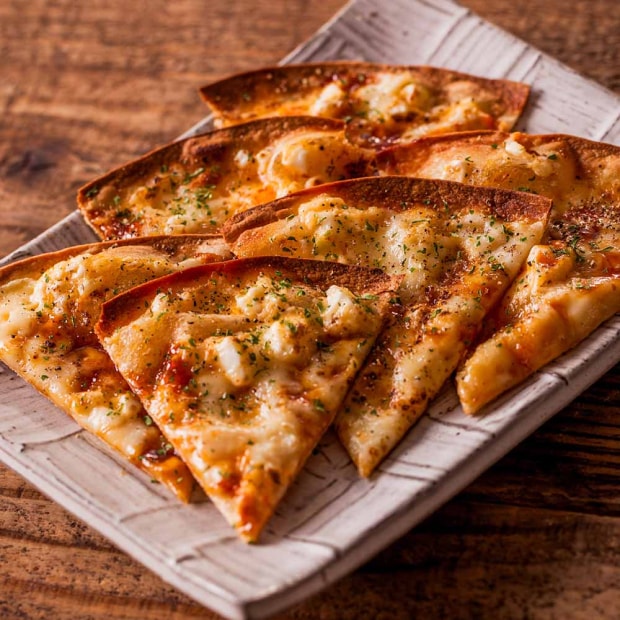 自家製タルタルのてりたまおつまみピザ