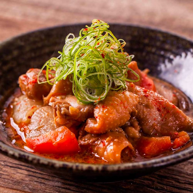 若鶏の味噌煮込み