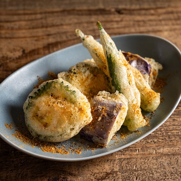 夏野菜のサクサクフリット