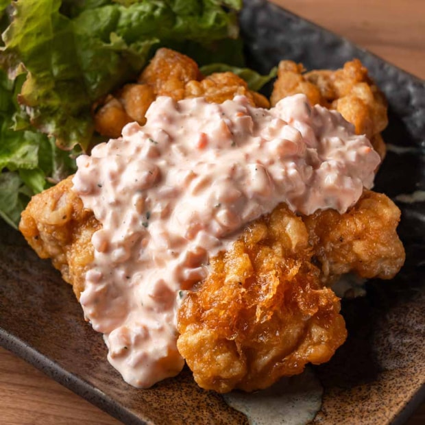 岩下の新生姜入りタルタルソース 若鶏のチキン南蛮